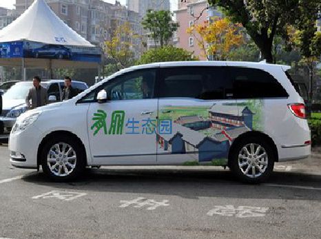 景谷户外车贴喷绘如何保持效果?